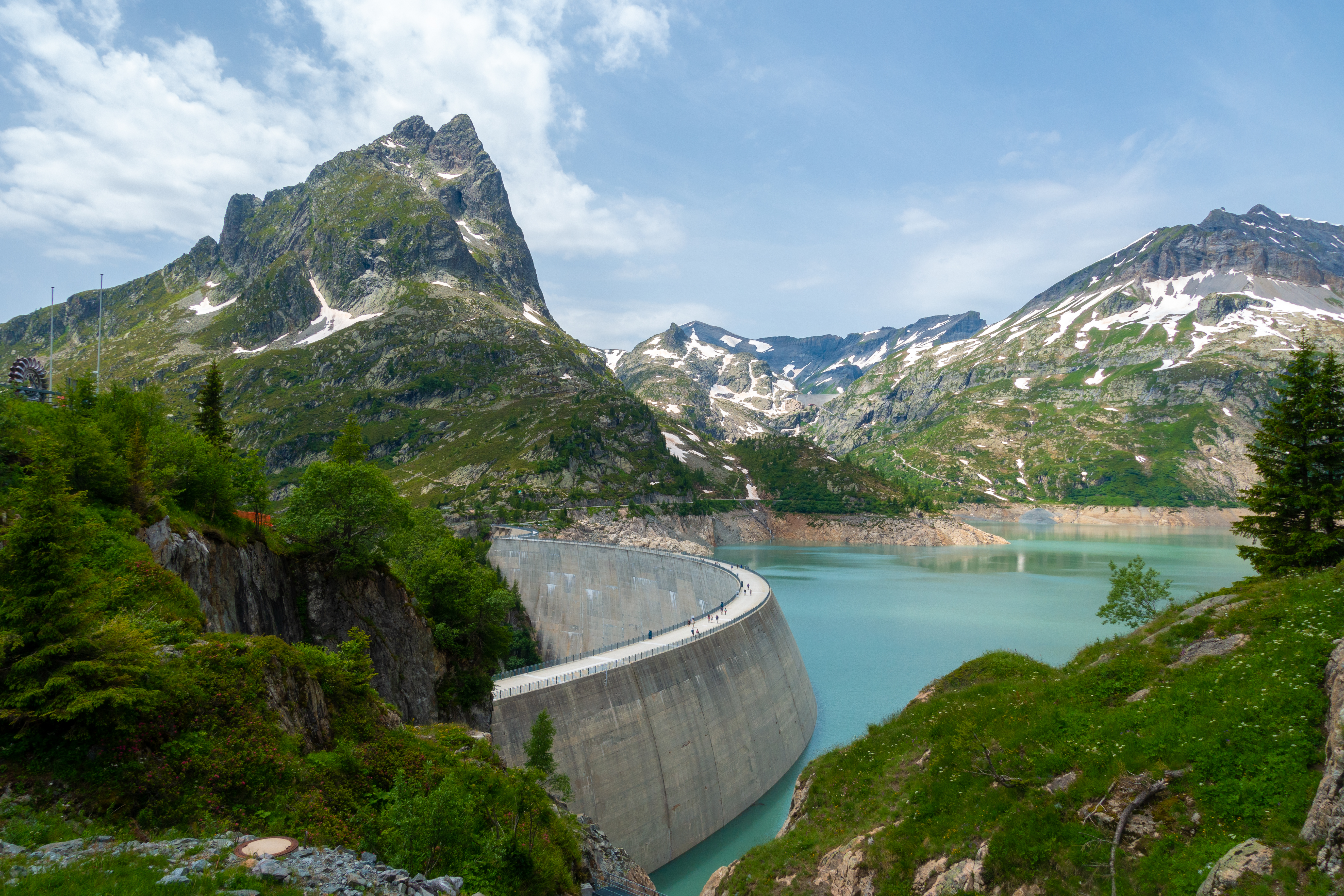 Emosson Dam, Finhaut