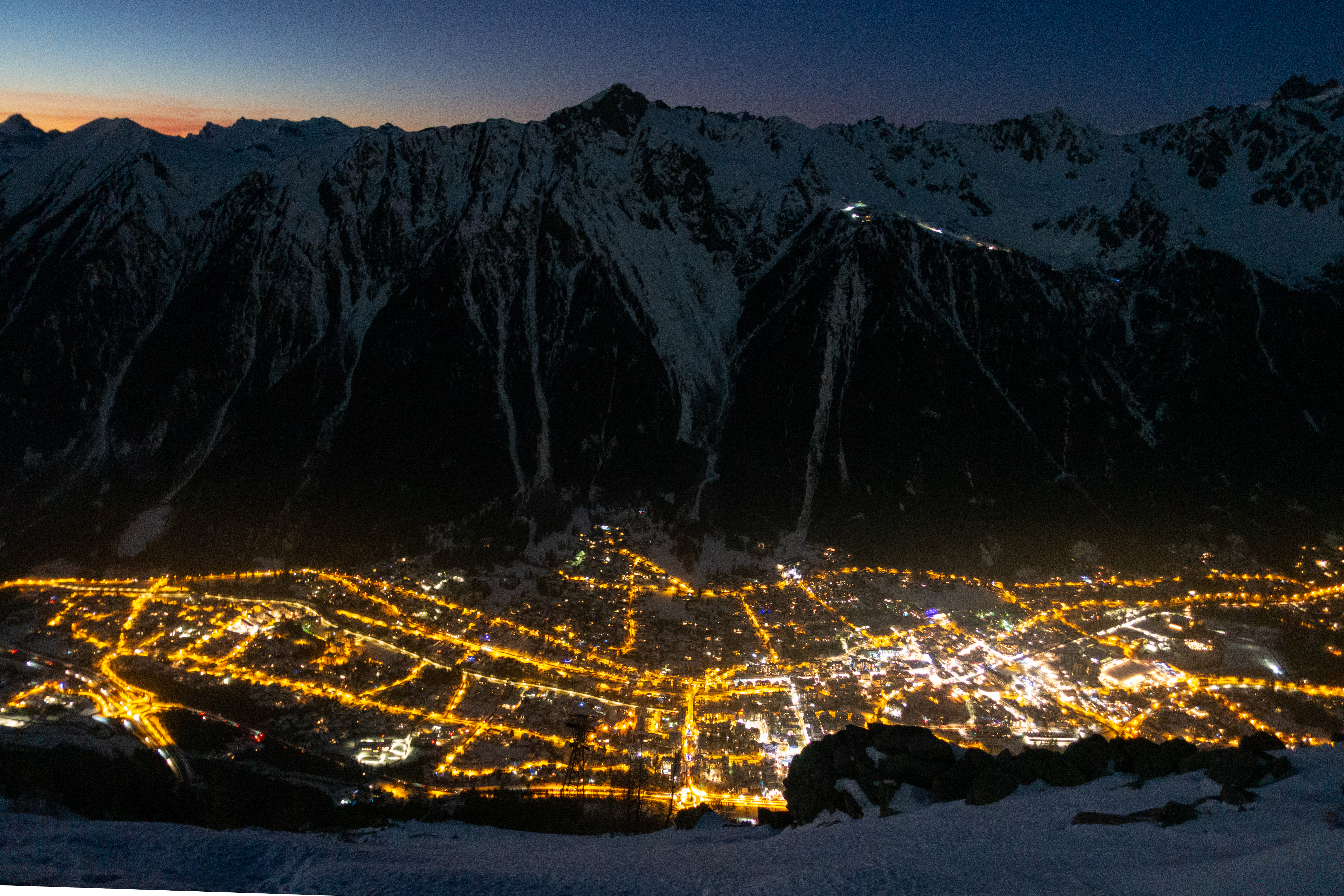 Chamonix by Night