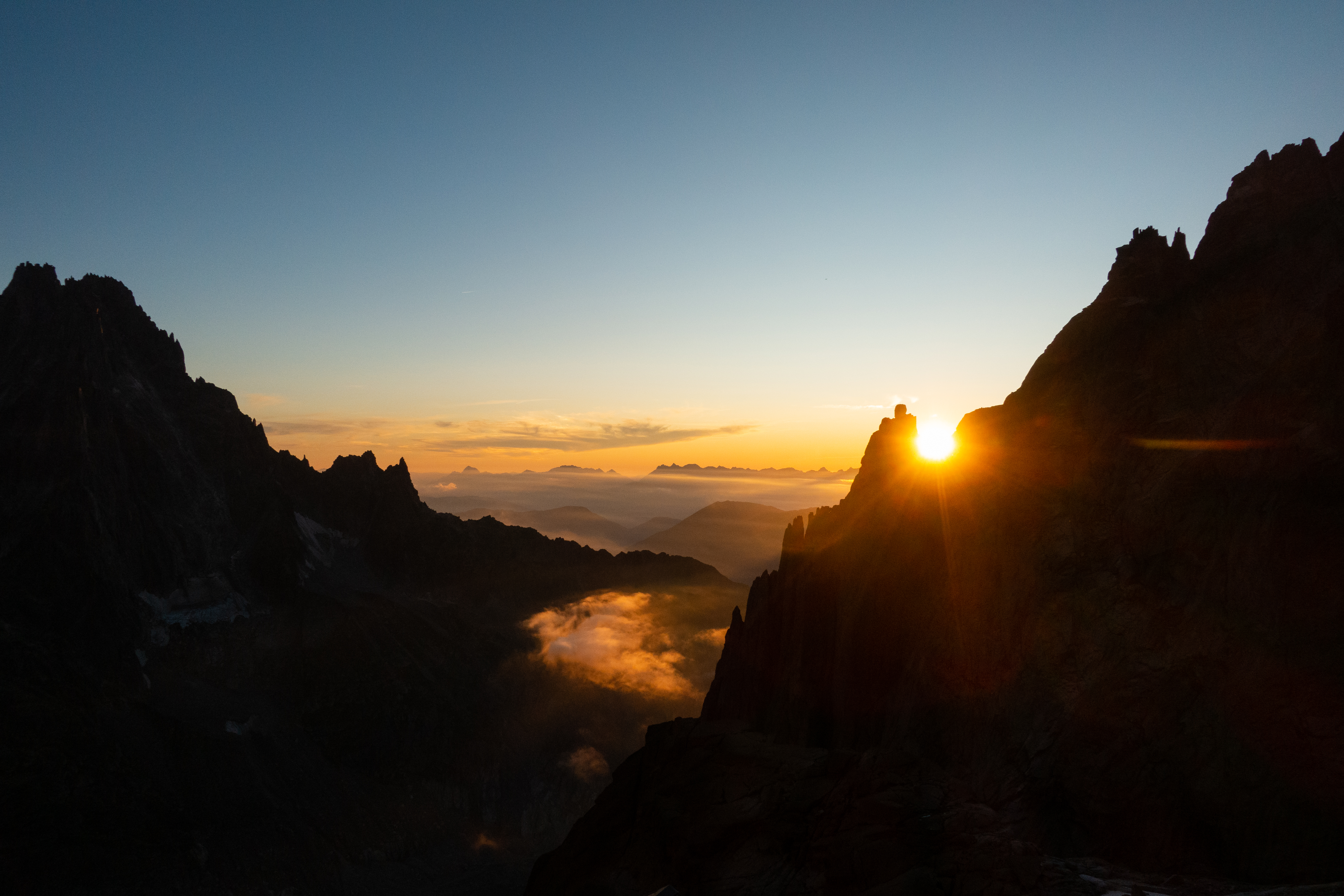 Last Sun at the Charpoua, Chamonix