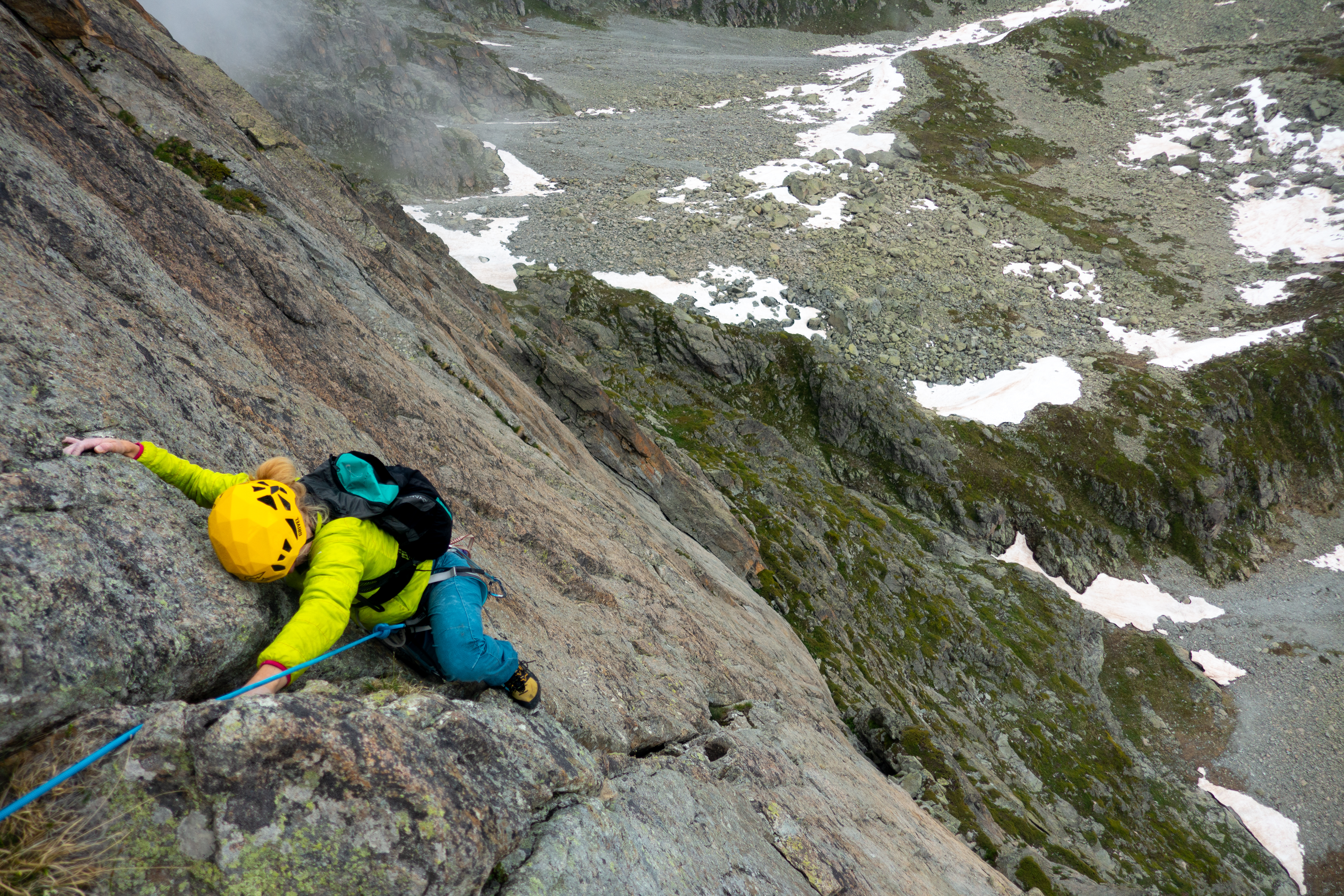 Grevolle Direct, South Face of the Perrons