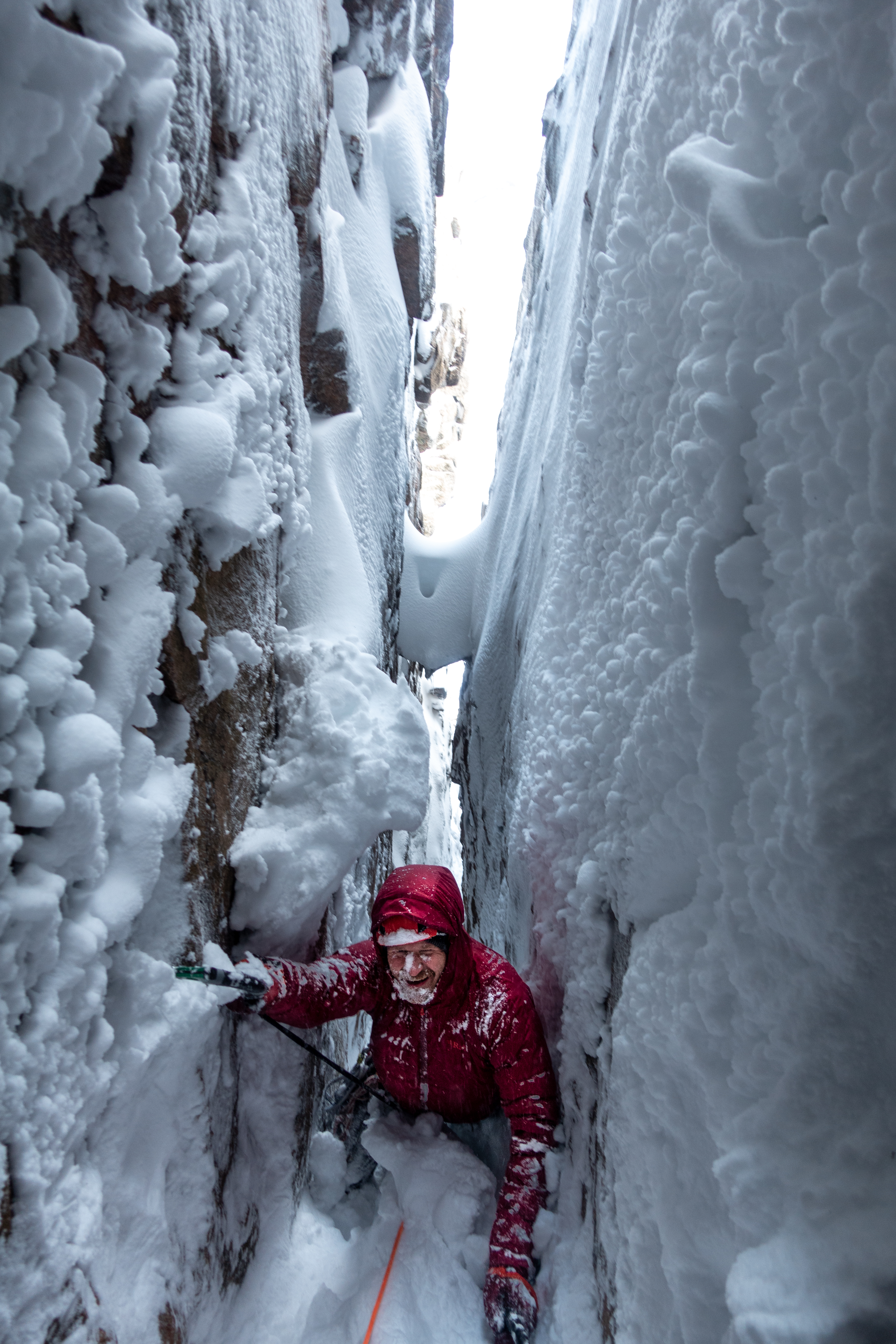Deep Cut Chimney, Hell's Lum, Cairngorms