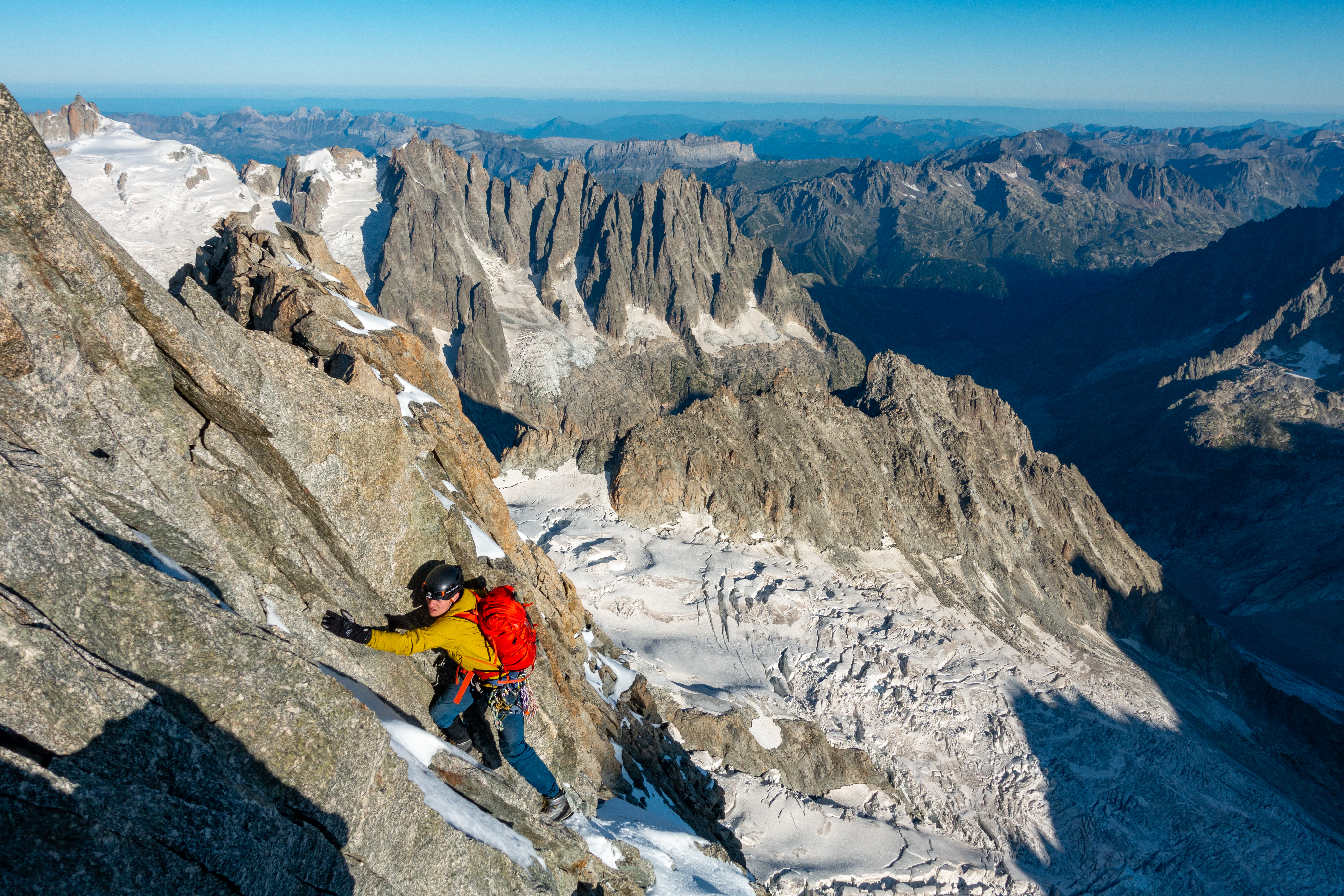Traverse of the Jorasses